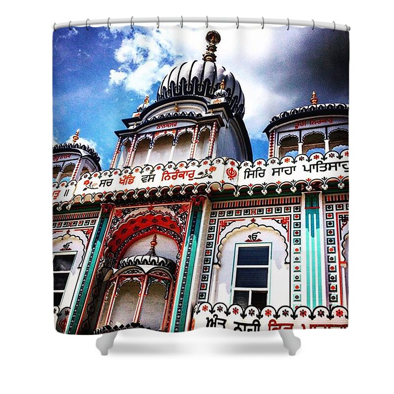 Beautiful Shower Curtain featuring the photograph The Temple by Shawn Gordon