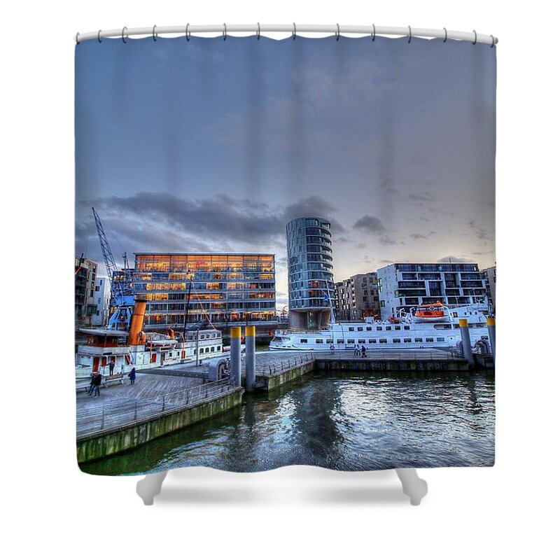 Hamburg Germany Shower Curtain featuring the photograph Hamburg GERMANY #17 by Paul James Bannerman