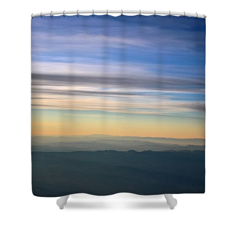 Mountains Shower Curtain featuring the photograph America's Beauty #180 by Deena Withycombe