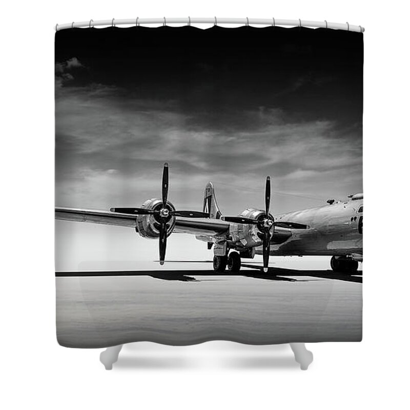 B-29 Superfortress Shower Curtains