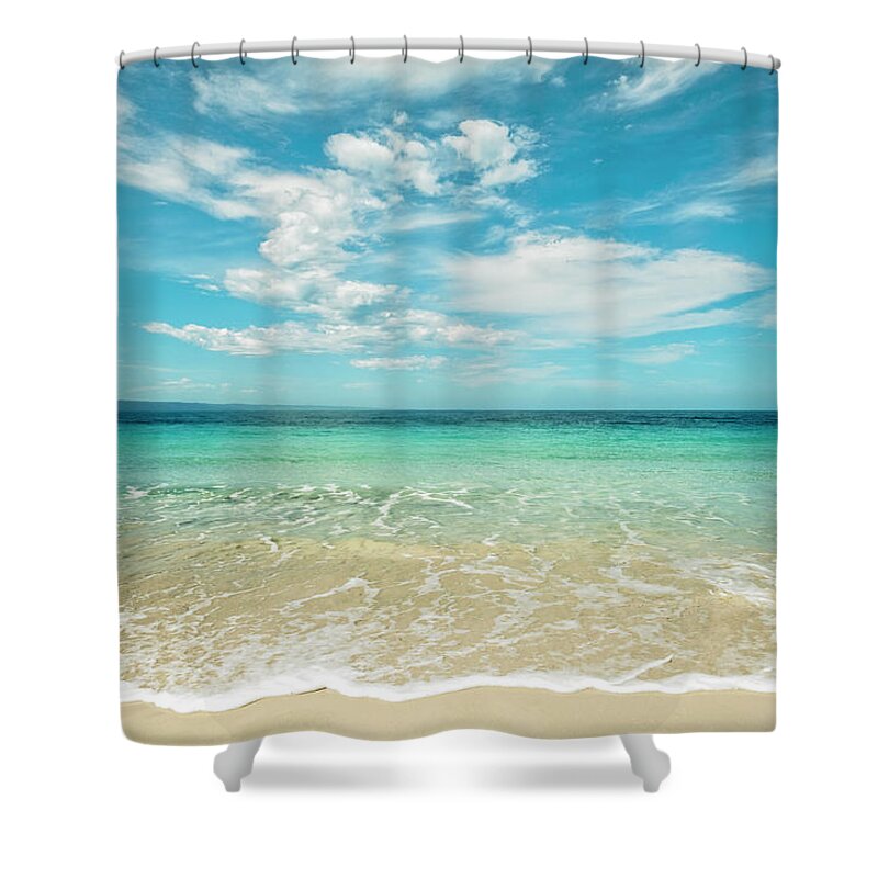 Kangaroo Island Shower Curtain featuring the photograph Pristine Blue Paradise by Catherine Reading