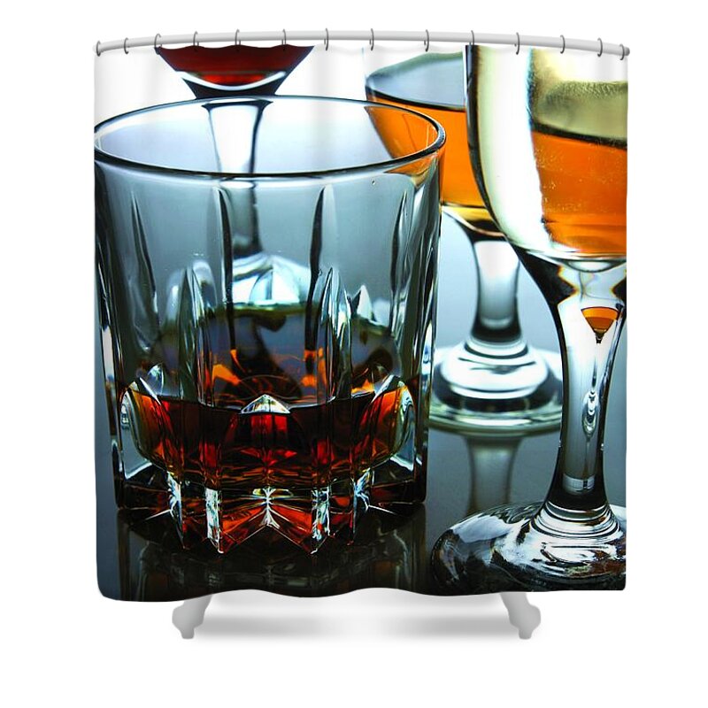 Food And Beverage Shower Curtains