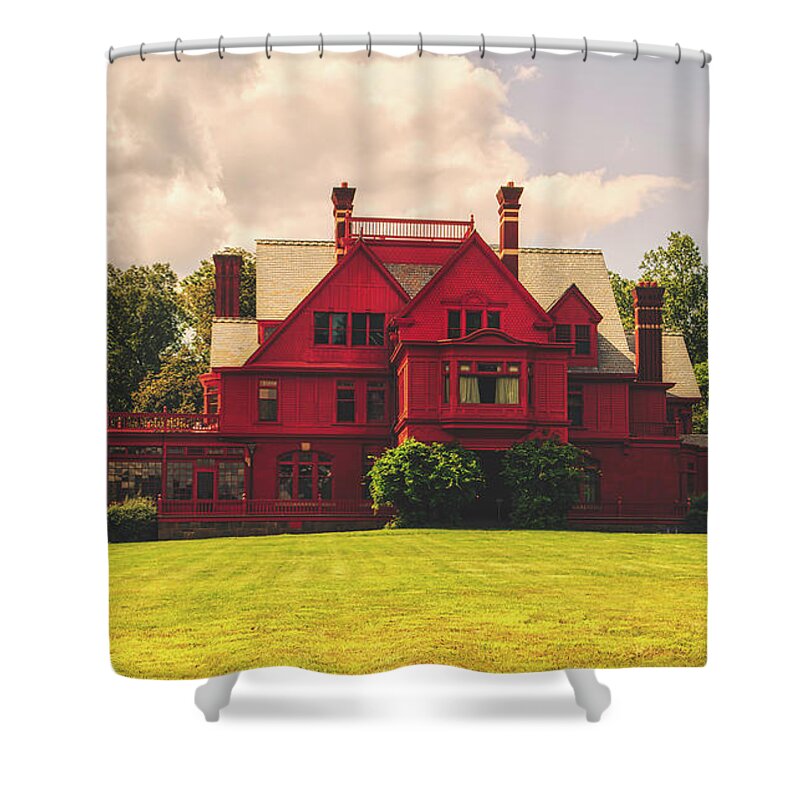 Glenmont Shower Curtain featuring the photograph Glenmont - The Thomas Edison Estate #2 by Mountain Dreams