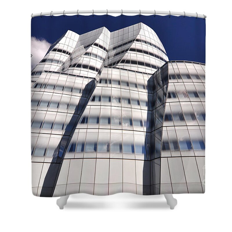 Nyc Shower Curtain featuring the photograph IAC Building #3 by Mark Gilman