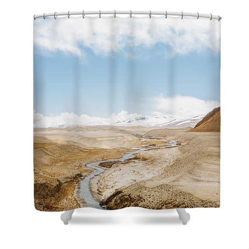 Active Shower Curtain featuring the photograph Mount Everest #2 by Setsiri Silapasuwanchai