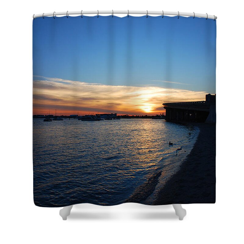  Shower Curtain featuring the photograph 2- Sunset In Paradise by Joseph Keane