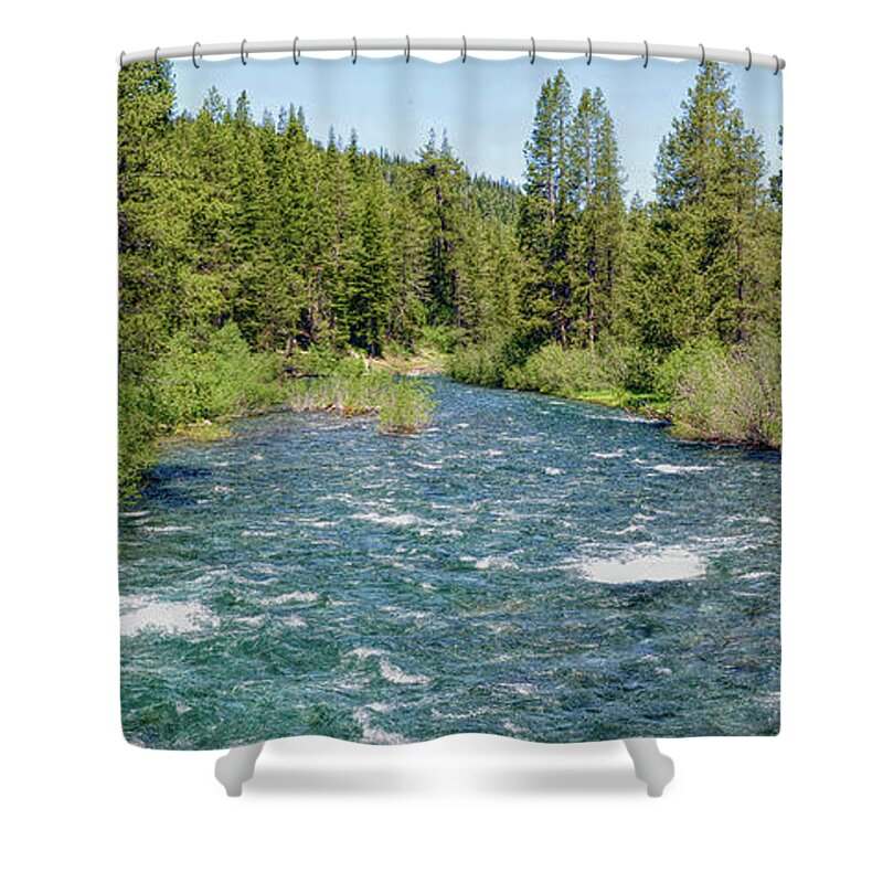 Truckee River Shower Curtain featuring the photograph Truckee River #2 by Joe Lach