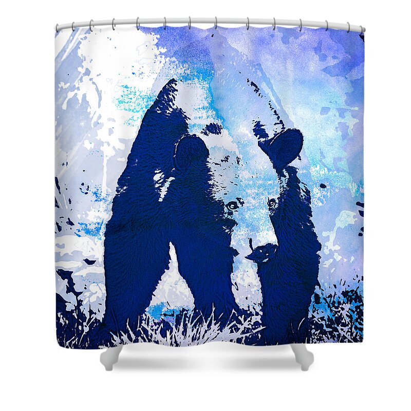 Summer Shower Curtain featuring the photograph Watch Out WC #2 by Joye Ardyn Durham