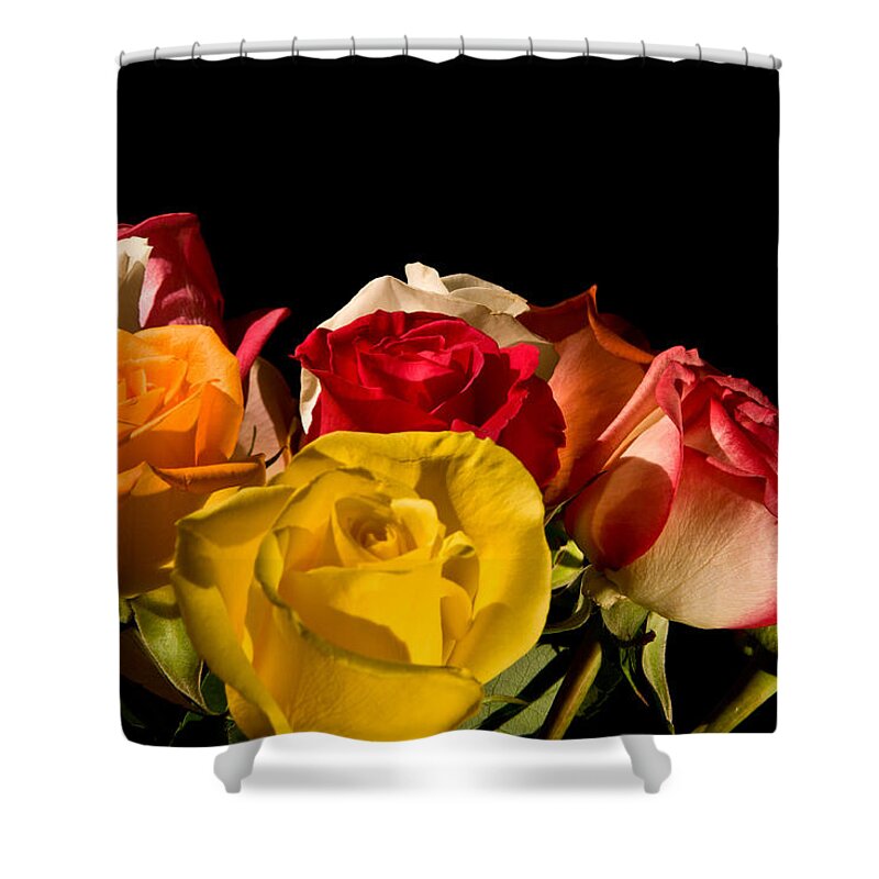 Old Shower Curtain featuring the photograph Bouquet #22 by Avril Christophe