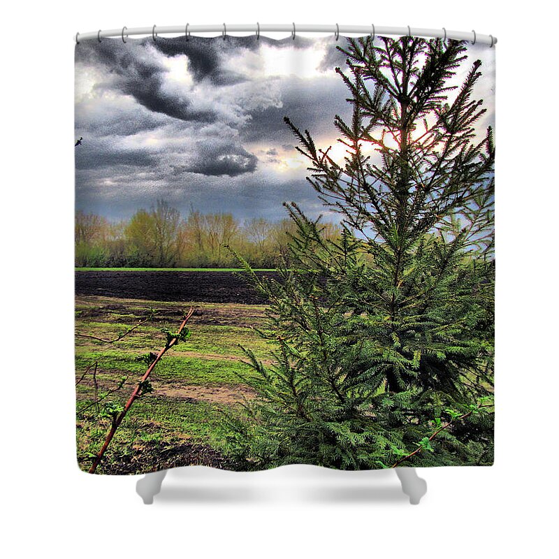 Hdr Shower Curtain featuring the photograph HDR #24 by Jackie Russo