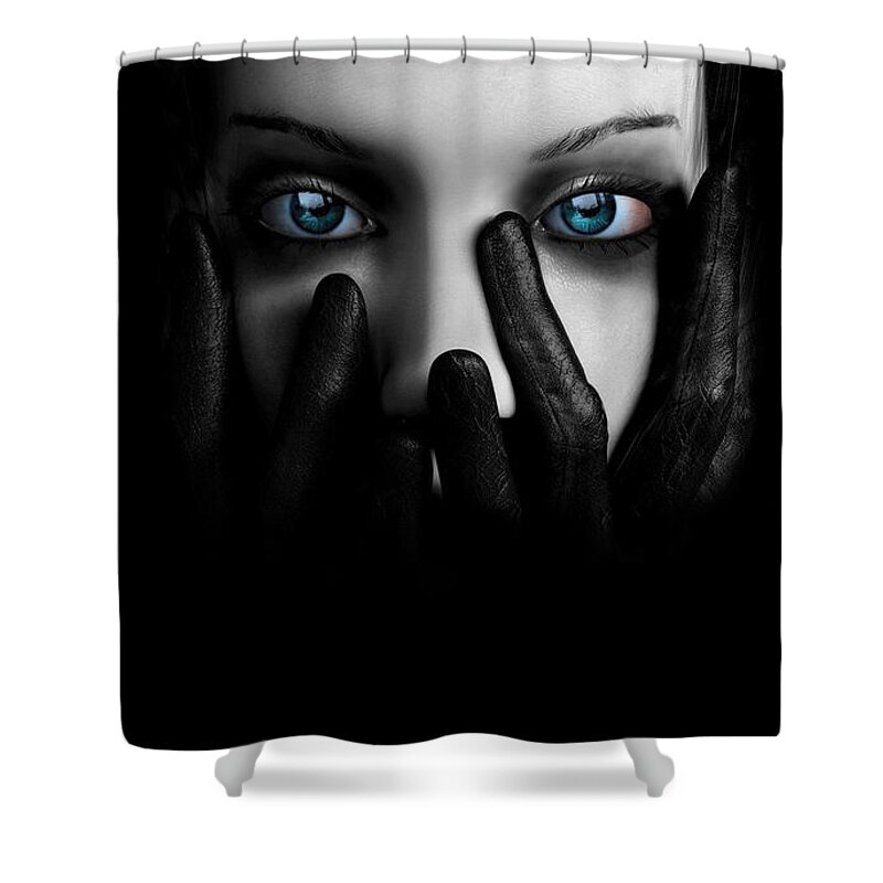 Women Shower Curtain featuring the photograph Women #24 by Jackie Russo