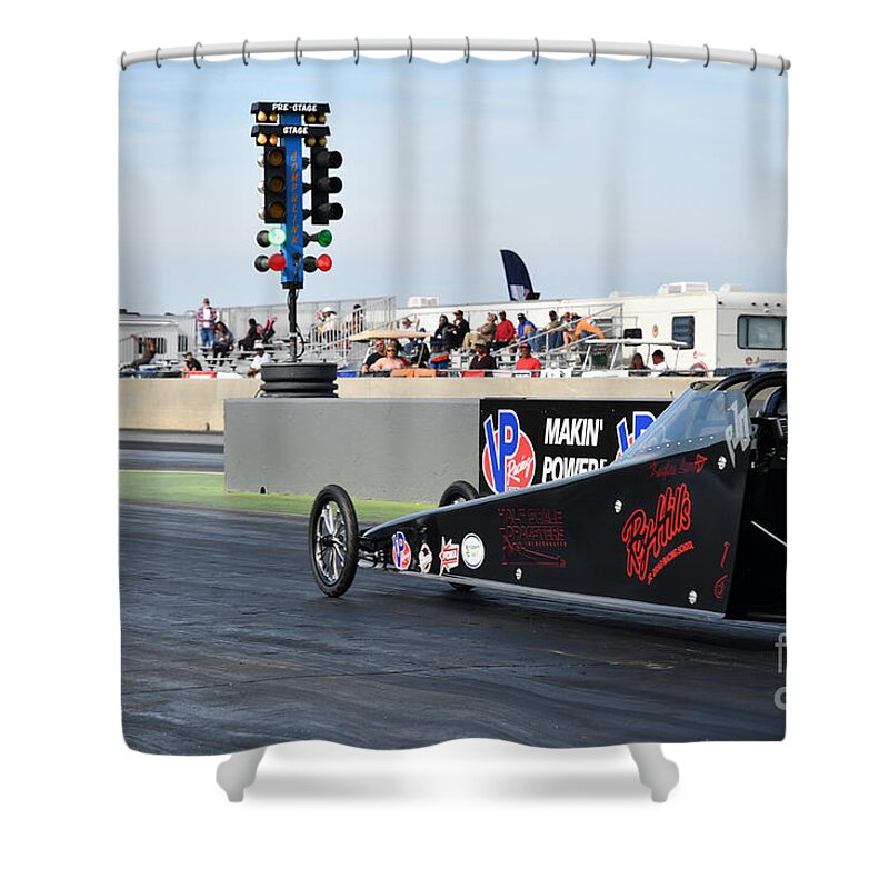 Drag Shower Curtain featuring the photograph Junior Drag Racing March 2017 #27 by Jack Norton