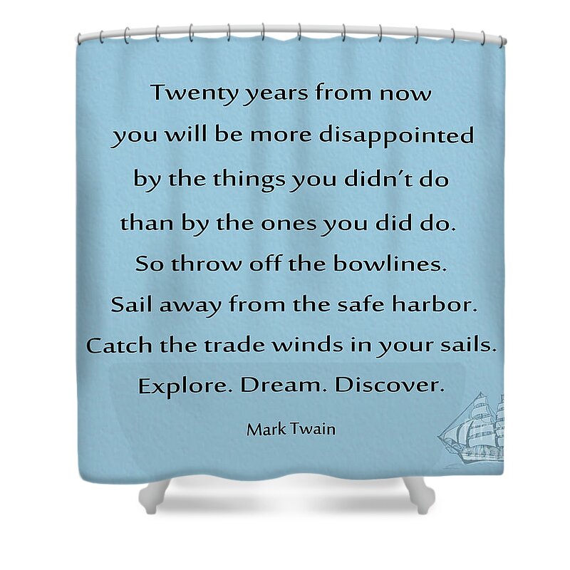 Twenty Years From Now Shower Curtain featuring the photograph 27- Twenty Years From Now by Joseph Keane