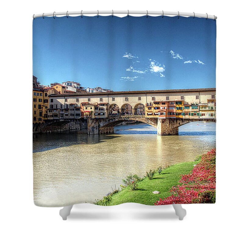 Florence Italy Shower Curtain featuring the photograph Florence Italy #28 by Paul James Bannerman