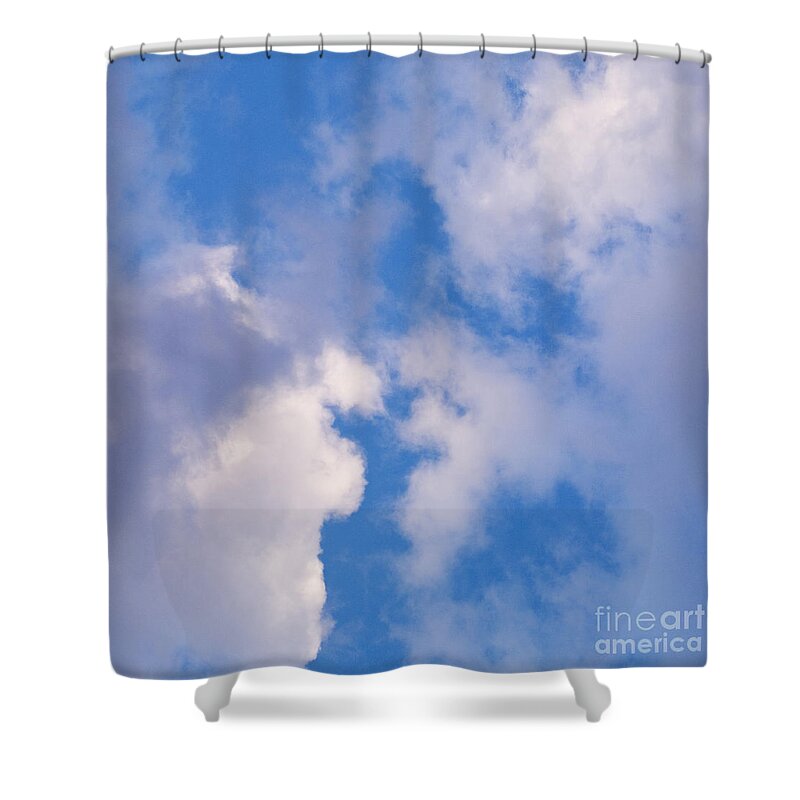 Cumulus Clouds Shower Curtain featuring the photograph Clouds #2 by George Robinson