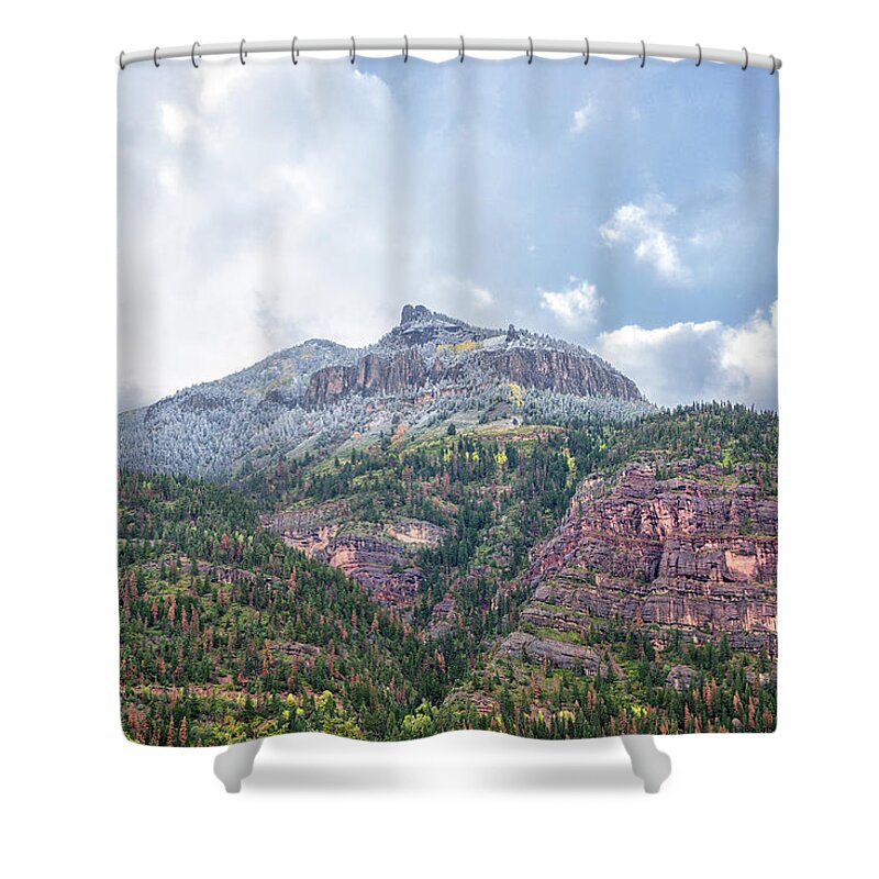 Colorado 550 Shower Curtain featuring the photograph Colorado Fall Foliage 3 by Victor Culpepper