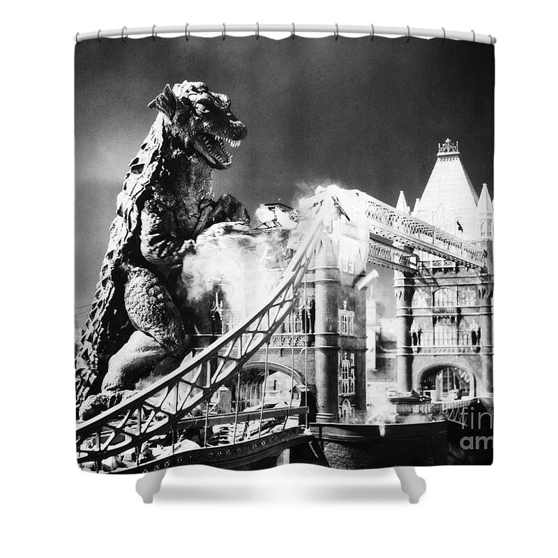 20th Century Shower Curtain featuring the photograph Godzilla #4 by Granger