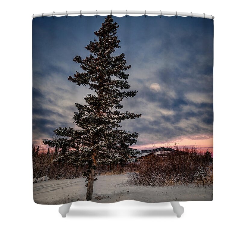 Alaska Shower Curtain featuring the photograph Good Morning Alaska by Robert Fawcett