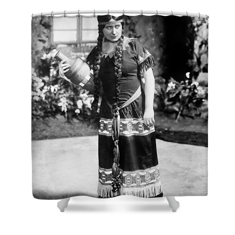 1911 Shower Curtain featuring the photograph Mary Garden (1874-1967) #3 by Granger