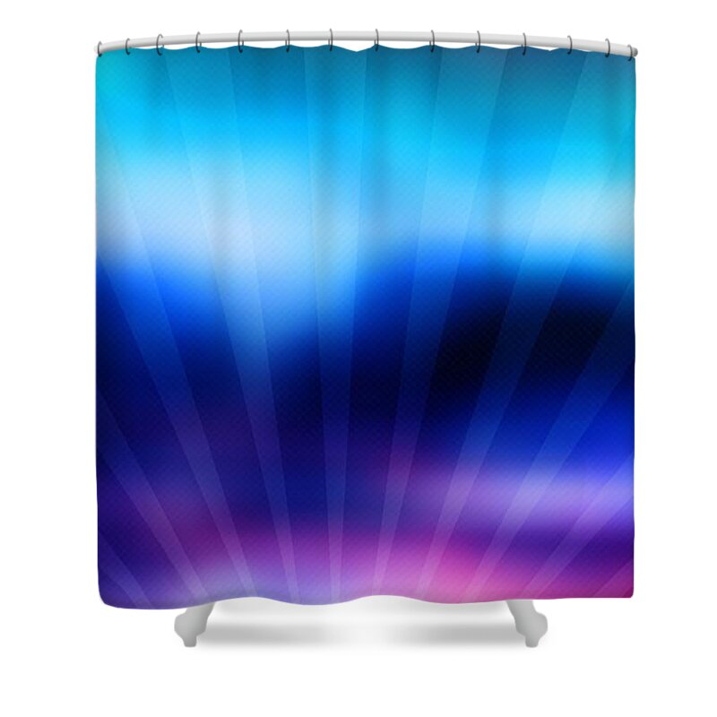 Pattern Shower Curtain featuring the digital art Pattern #3 by Maye Loeser