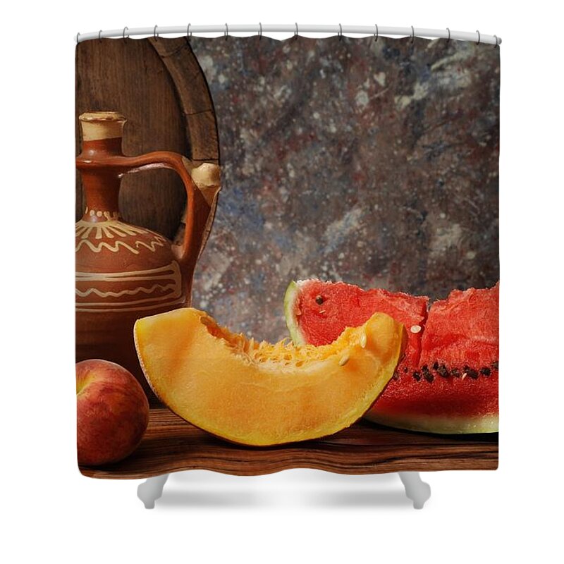 Still Life Shower Curtain featuring the photograph Still Life #3 by Jackie Russo
