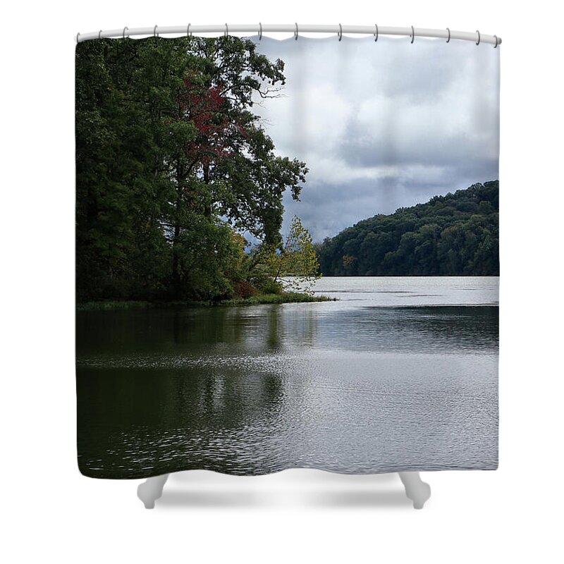 Lake Shower Curtain featuring the photograph Yellowwood Lake I by Scott Kingery