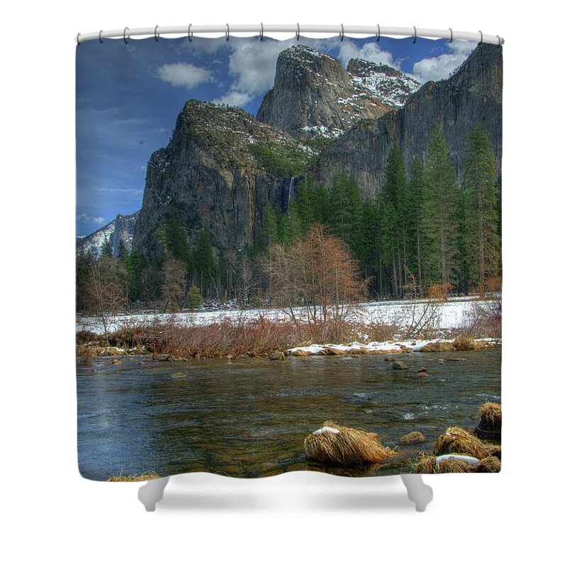 Yosemite Shower Curtain featuring the photograph Yosemite #35 by Marc Bittan