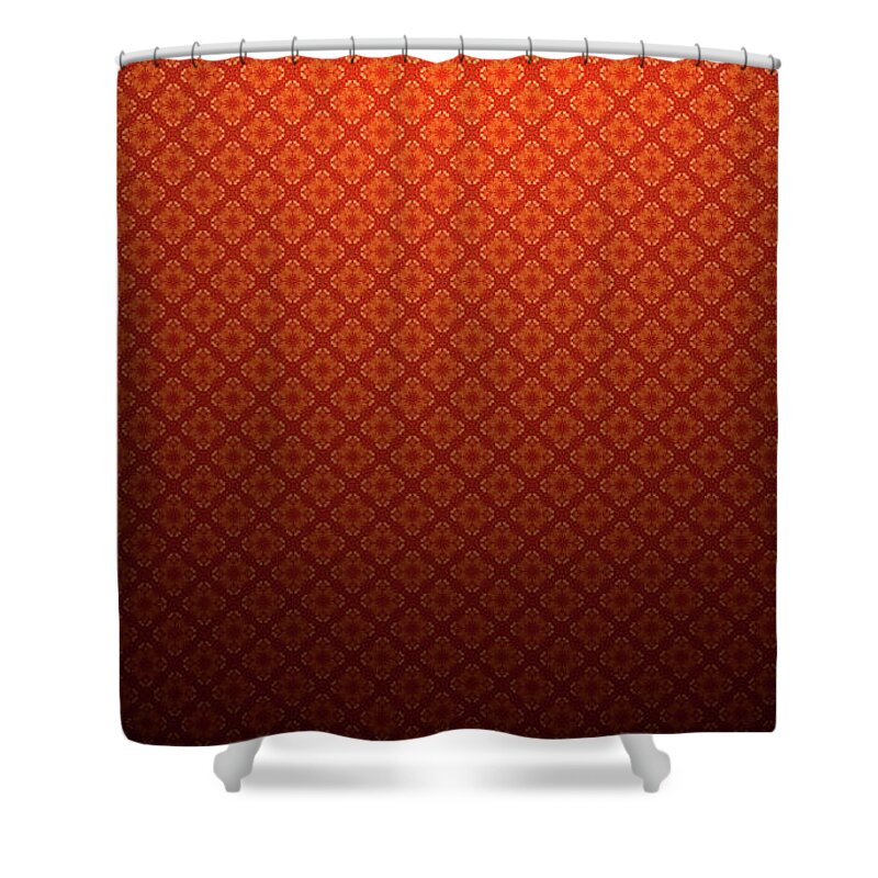 Abstract Shower Curtain featuring the digital art Abstract #37 by Super Lovely