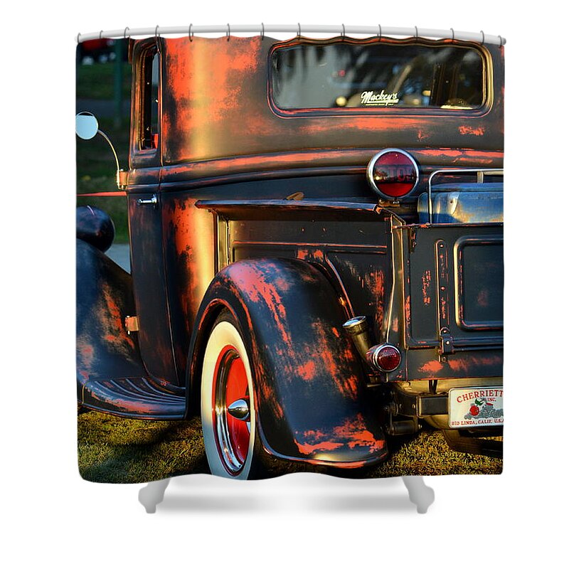  Shower Curtain featuring the photograph Classic Ford Pickup #4 by Dean Ferreira
