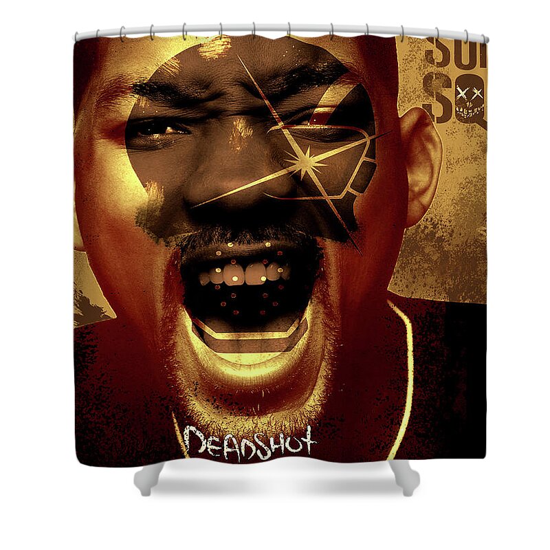Movie Shower Curtain featuring the digital art Movie #4 by Super Lovely