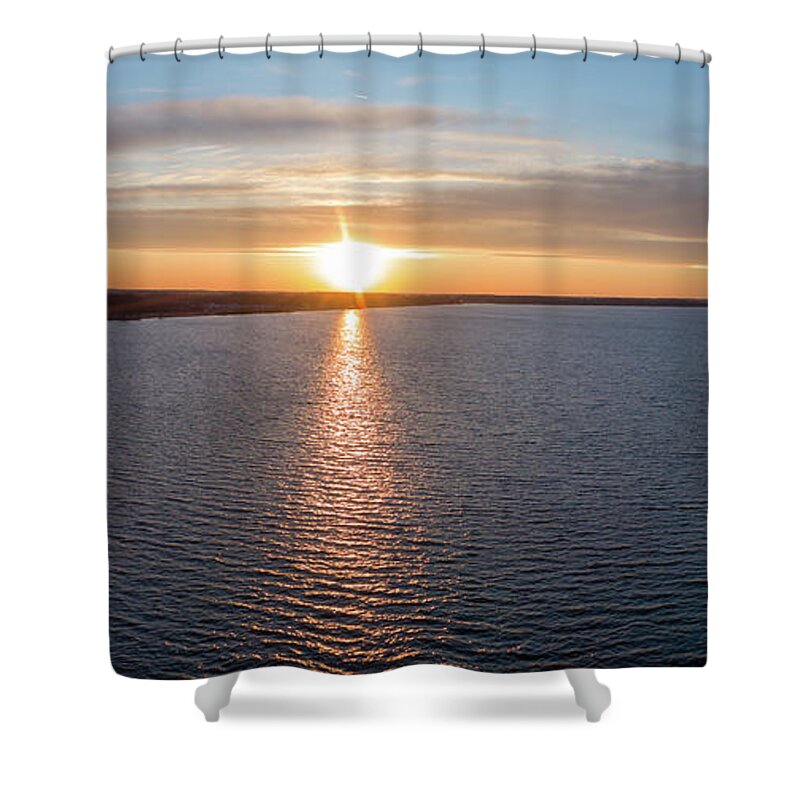  Shower Curtain featuring the photograph Sunset #4 by Brian Jones