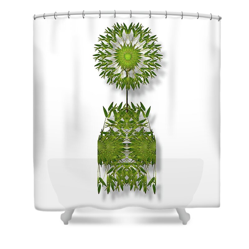 Leaves Shower Curtain featuring the photograph 4393 by Peter Holme III