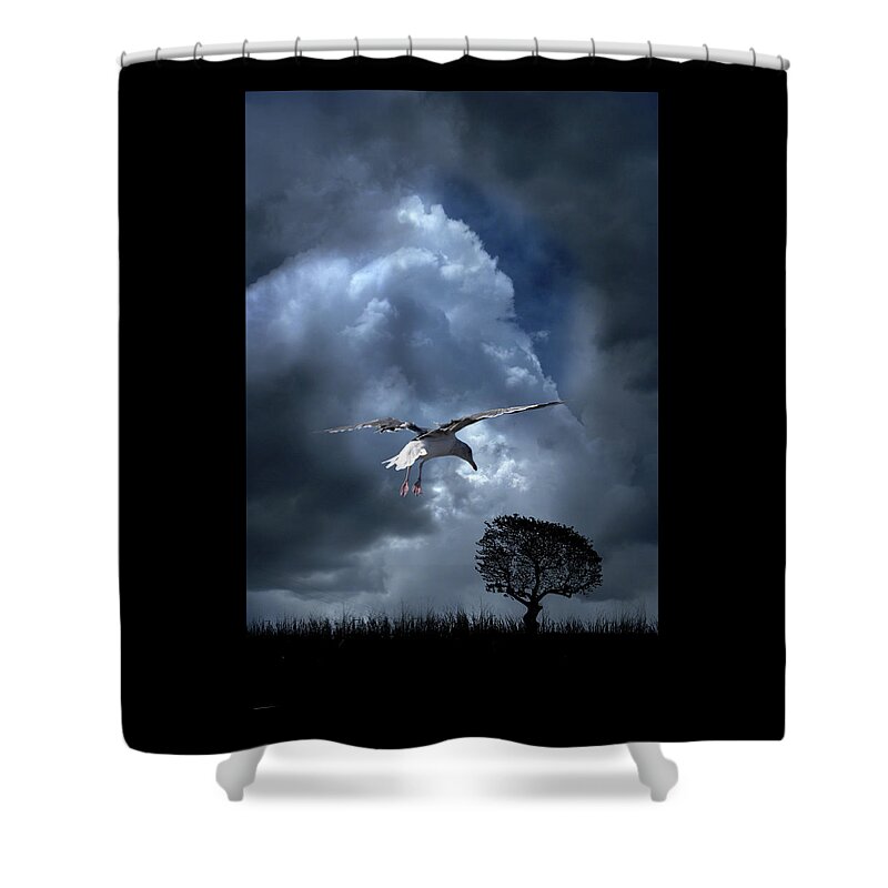 Animal Shower Curtain featuring the photograph 4472 by Peter Holme III