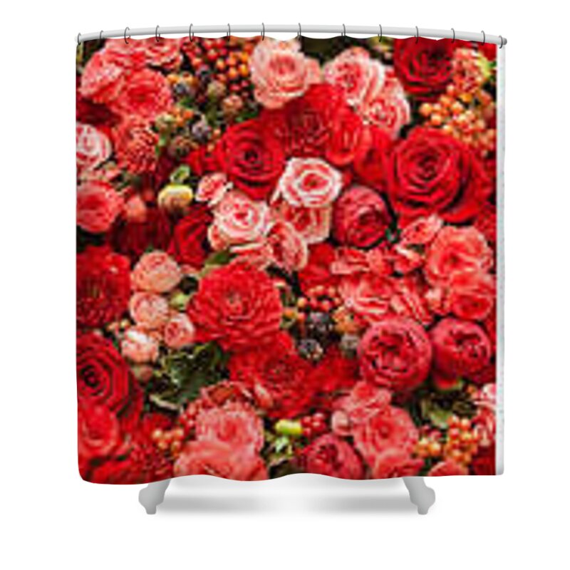  Flower Delivery Shower Curtain featuring the photograph Flowers #4 by James Knecht