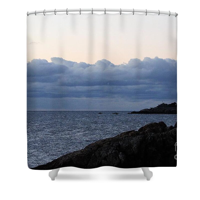 Marblehead Shower Curtain featuring the photograph Marblehead MA #51 by Donn Ingemie