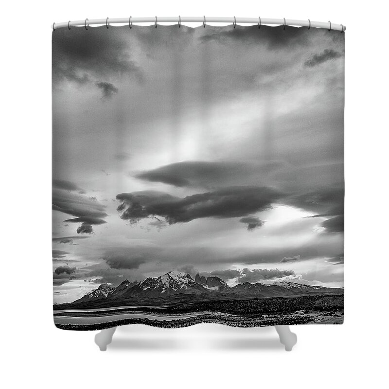 Landscape Shower Curtain featuring the photograph 51 South 3 by Ryan Weddle