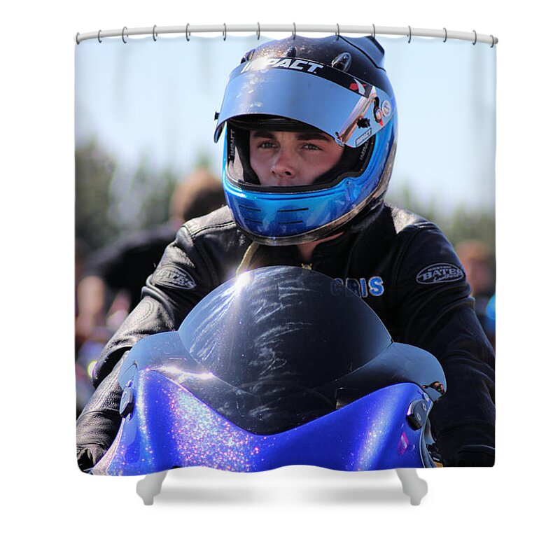 Manufacturers Shower Curtain featuring the photograph Man Cup 08 2016 by JT #56 by Jack Norton