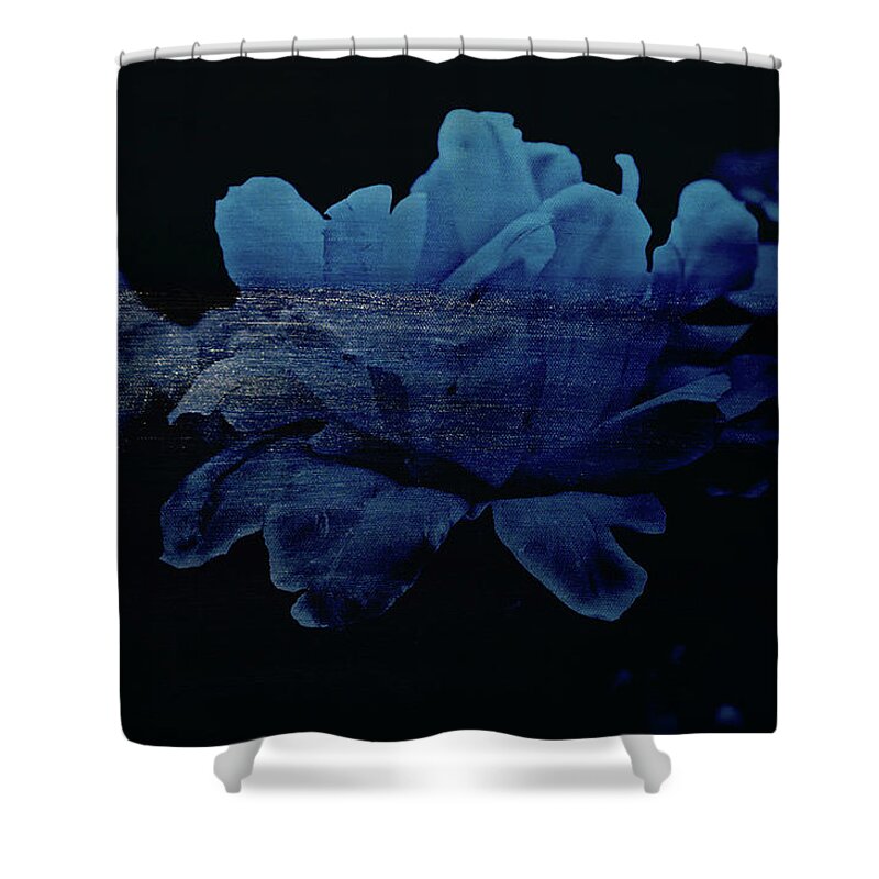 Texture Shower Curtain featuring the photograph Texture Flowers #6 by Prince Andre Faubert