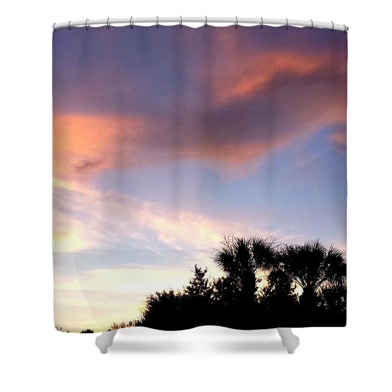 Sunset Shower Curtain featuring the photograph Tropical Sunset #6 by Kenny Glover
