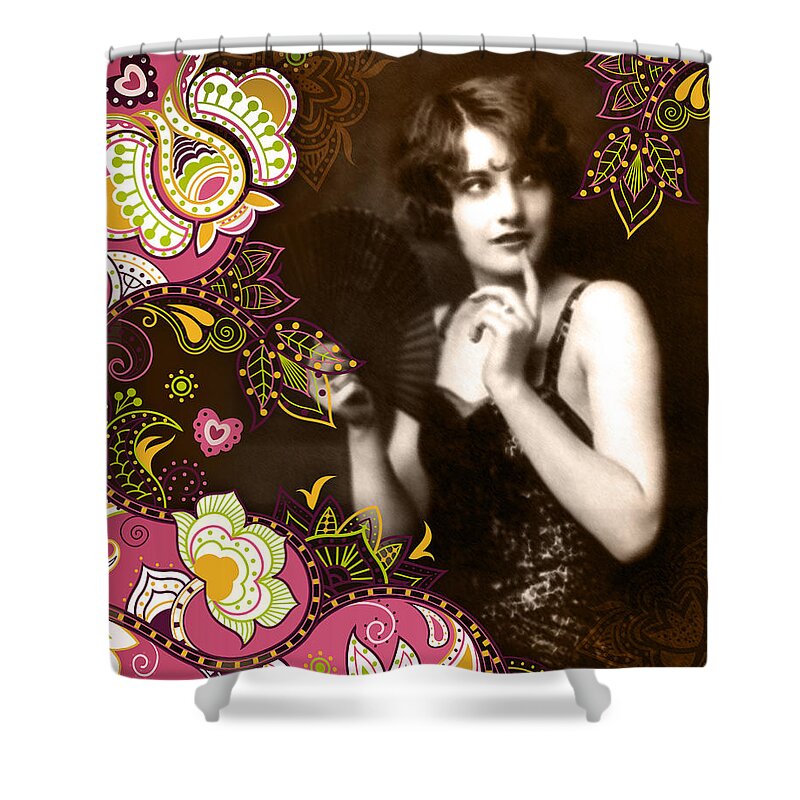Nostalgic Seduction Shower Curtain featuring the photograph Nostalgic Seduction Goddess #78 by Chris Andruskiewicz