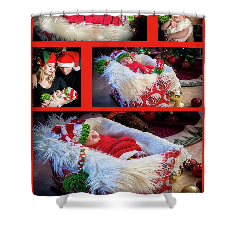Merry Christmas Shower Curtain featuring the photograph Merry Christmas #7 by Ivete Basso Photography