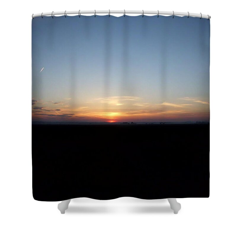 Sunrise Shower Curtain featuring the photograph Sunrise #7 by Mariel Mcmeeking