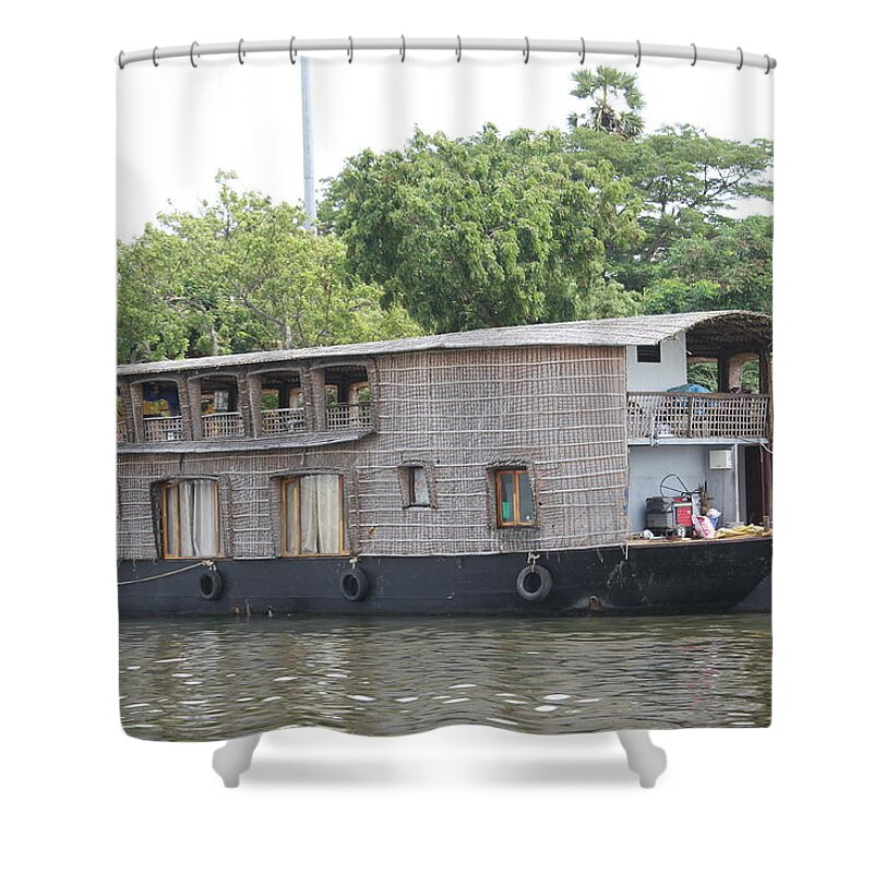 Boat Shower Curtain featuring the photograph Boat #8 by Mariel Mcmeeking