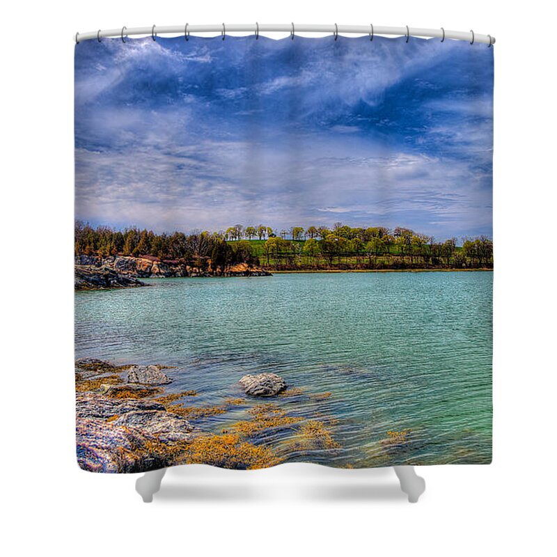  Shower Curtain featuring the photograph Worlds End #8 by David Henningsen