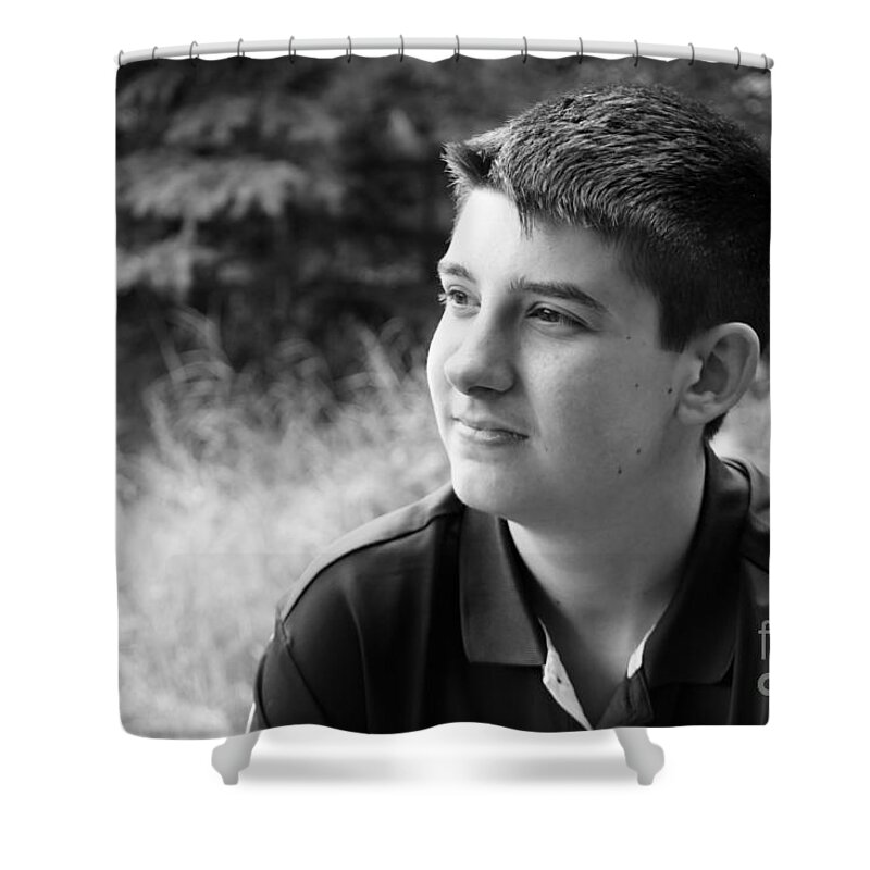  Shower Curtain featuring the photograph 8305bw by Mark J Seefeldt