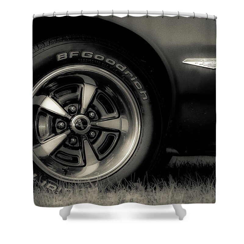  Classic Shower Curtain featuring the photograph Classic Cars #87 by Mickie Bettez