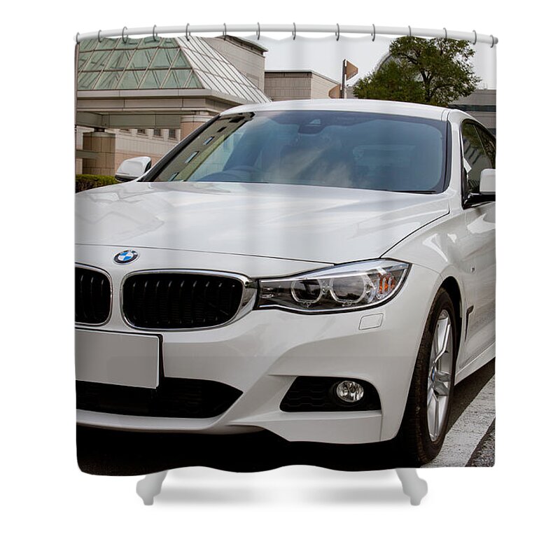 Bmw Shower Curtain featuring the photograph BMW #9 by Ct Gutti