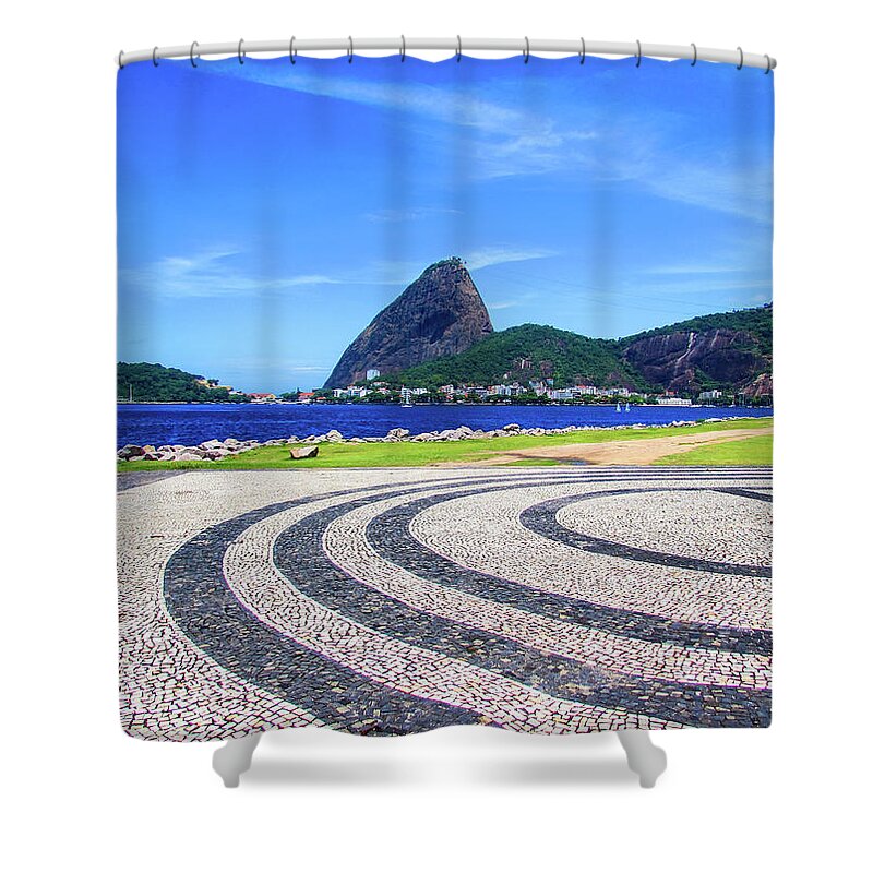 Riodejaneiro Shower Curtain featuring the photograph Rio de Janeiro #91 by Cesar Vieira
