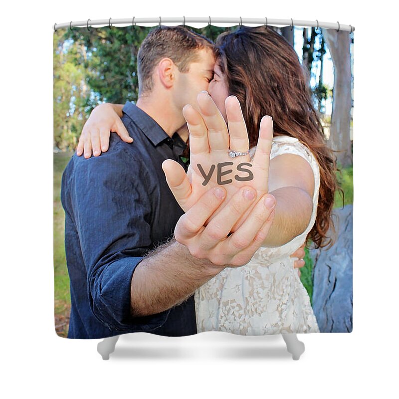 Jasmine And Shiloh Shower Curtain featuring the photograph 9236 by Deana Glenz