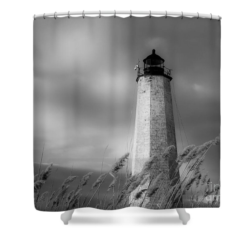 Lighthouse Shower Curtain featuring the photograph A beacon for all by JCV Freelance Photography LLC